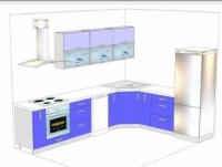 Каталог модулів, кольорів корпусу і стільниць кухонь Garant