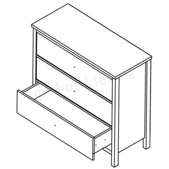 Комод KOM3S Чос foto 2