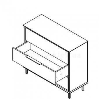 Комод KOM3S Хілс foto 2