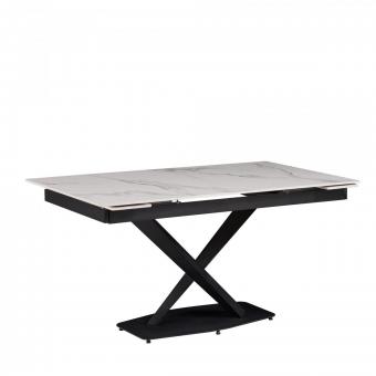 Стіл Sunrise DT-2305T Glossy ceramics white foto 6