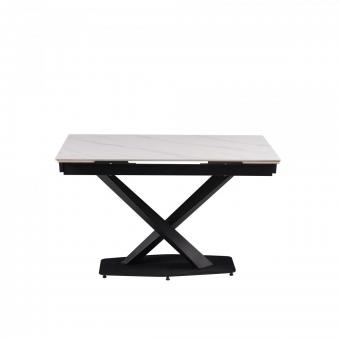 Стіл Sunrise DT-2305S Matt silver white foto 3