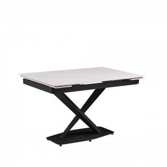 Стіл Sunrise DT-2305S Matt silver white foto 4