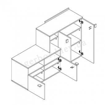 Передпокій ЕБРО foto 2