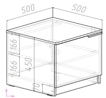 Приліжкова тумба 1Д АРС права/ліва foto 3