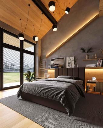 Двоспальне ліжко Line foto 11