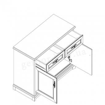 Комод 2D2S Соната нью foto 3
