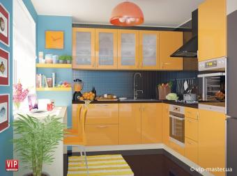 Кухня Колір-мікс/Color-mix 2,2*2,6м Комплект Абрикос