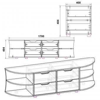 Тумба під ТВ Одеса foto 4