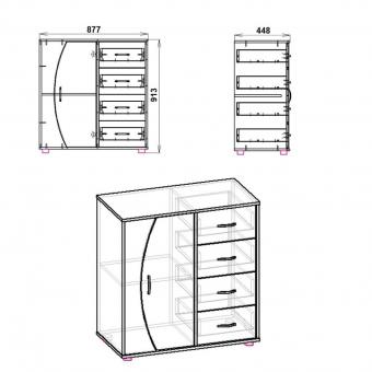 Комод-4-1-1 foto 8