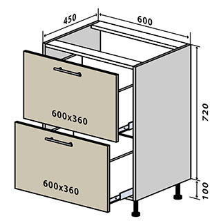 Модульна кухня Moda 10_niz_b