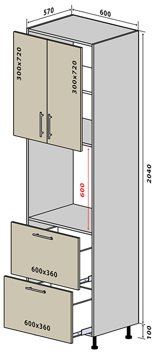 Модульна кухня Moda 19_niz_b
